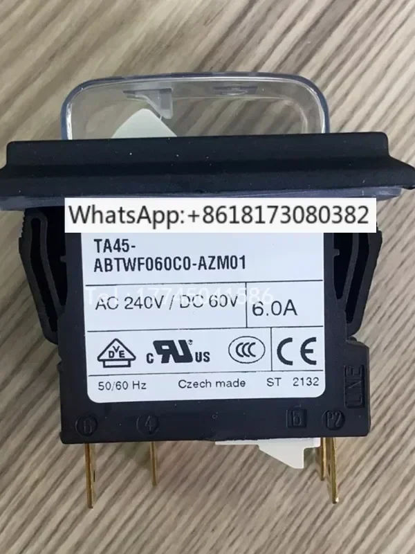 TA45-ABTWF060C0-AZM01 4430.0012 switch 6A AC240V DC60V
TA45-ABTWF060C0-AZM01 4430.0012 switch 6A AC240V DC60V