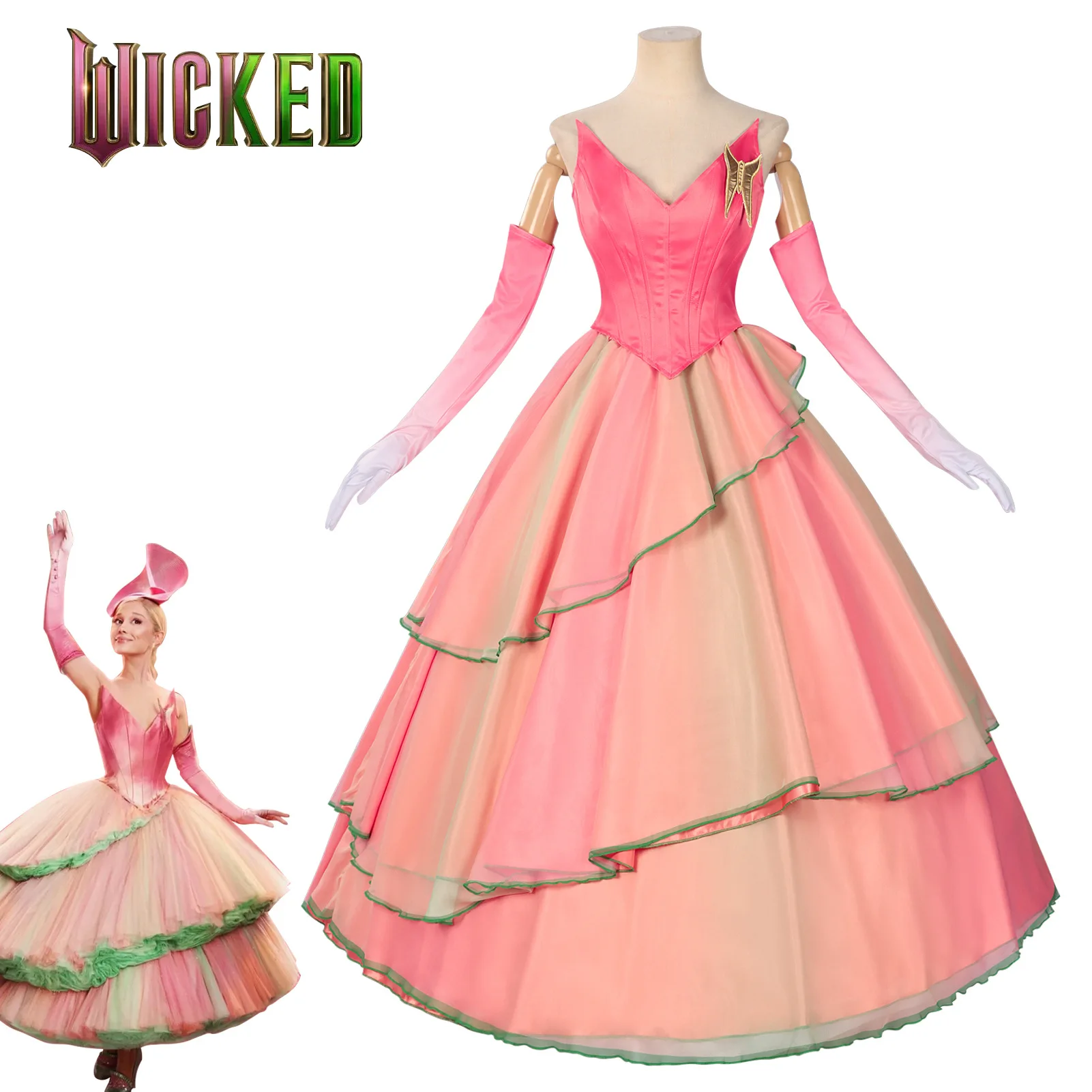 Anime Wicked For Good Elphaba Cosplay Costume Princess Dress Elphaba Cosplay Halloween Party Role Play Suit Stage Performance
Anime Wicked For Good Elphaba Cosplay Costume Princess Dress Elphaba Cosplay Halloween Party Role Play Suit Stage Performance