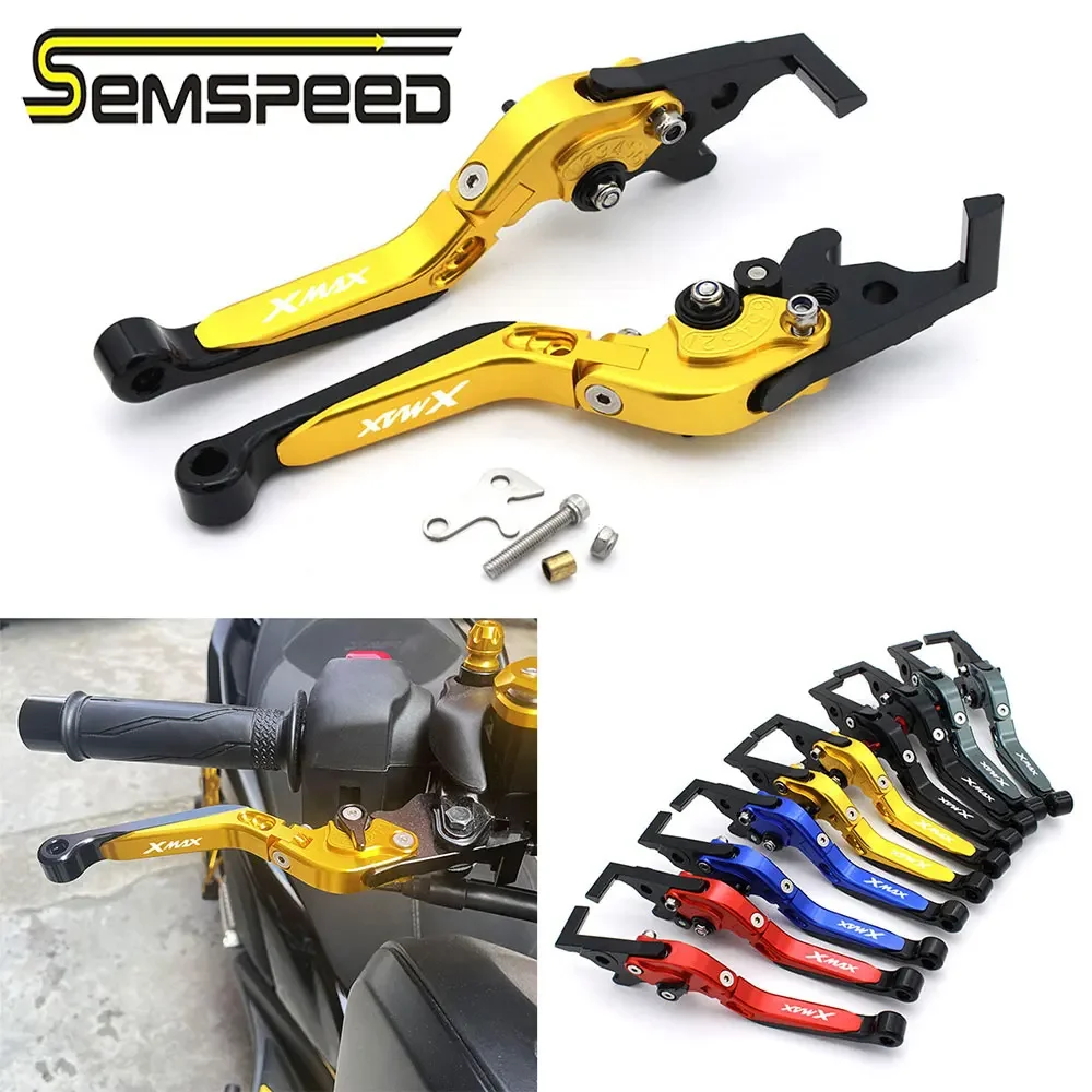 For Yamaha XMAX300/XMAX250/XMAX125/XMAX400 2023-2025 CNC Parking Brake Clutch Lever Folding Stretchable Adjustable Aluminum
For Yamaha XMAX300/XMAX250/XMAX125/XMAX400 2023-2025 CNC Parking Brake Clutch Lever Folding Stretchable Adjustable Aluminum