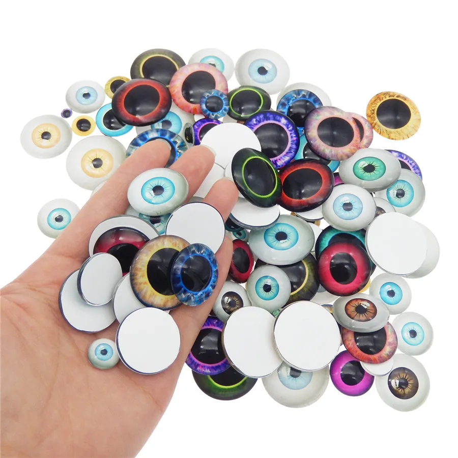 10-50PCS 6-30mm Dragon Eyes Cabochons Flatback Round Eye Pupil Glass Earring Cameo Human Doll Toy Eyes Jewelry Making Accessory
10-50PCS 6-30mm Dragon Eyes Cabochons Flatback Round Eye Pupil Glass Earring Cameo Human Doll Toy Eyes Jewelry Making Accessory