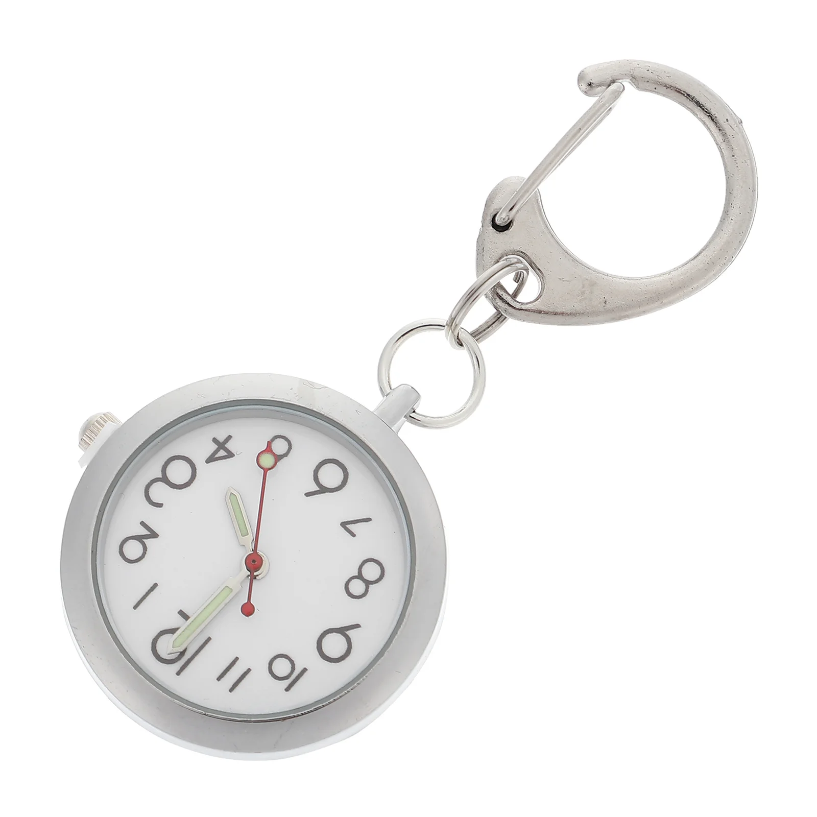 Luminous Keychain Watch Stainless Steel Nurse Lapel Clip Pocket Watch Lightweight Night Glow Accessories Girls
Luminous Keychain Watch Stainless Steel Nurse Lapel Clip Pocket Watch Lightweight Night Glow Accessories Girls