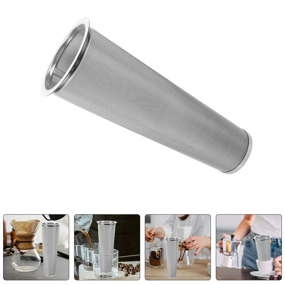 Фильтр для кофейного картриджа, сито, шприц, крутой заварник, серебряный заварочный станок из нержавеющей стали
Фильтр для кофейного картриджа, сито, шприц, крутой заварник, серебряный заварочный станок из нержавеющей стали