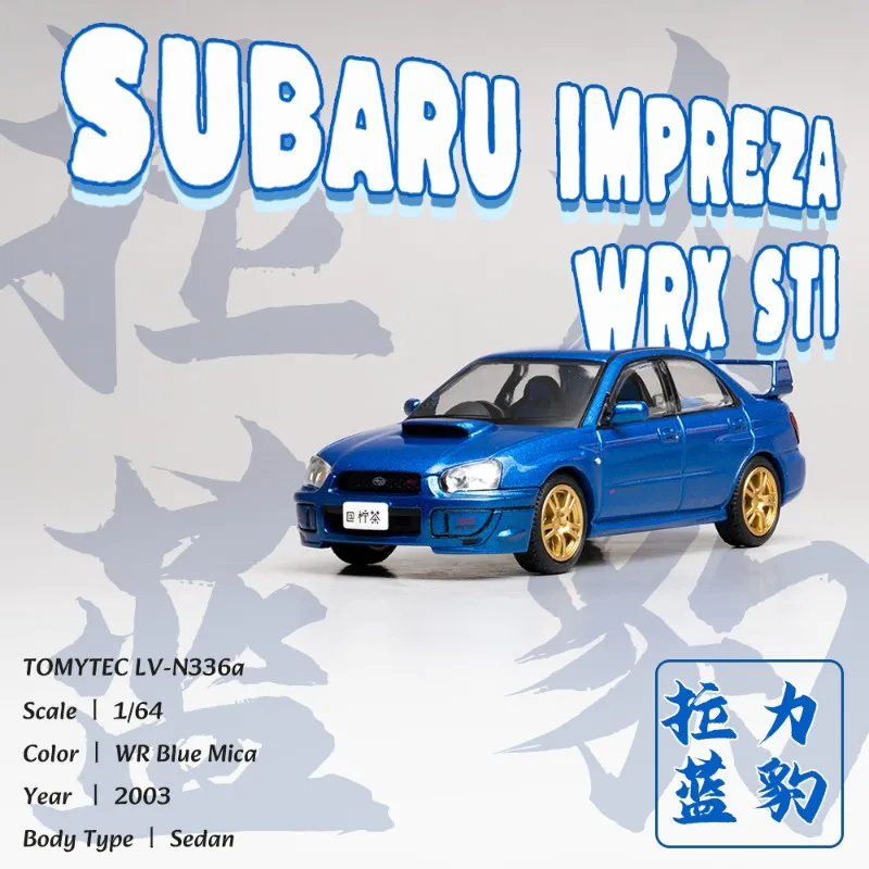 TOMICA TLV LV-N336a Модель автомобиля Subaru Imprell WRX STi из литого под давлением сплава, праздничная подарочная игрушка для мальчиков, коллекционное украшение для взрослых.
TOMICA TLV LV-N336a Модель автомобиля Subaru Imprell WRX STi из литого под давлением сплава, праздничная подарочная игрушка для мальчиков, коллекционное украшение для взрослых.