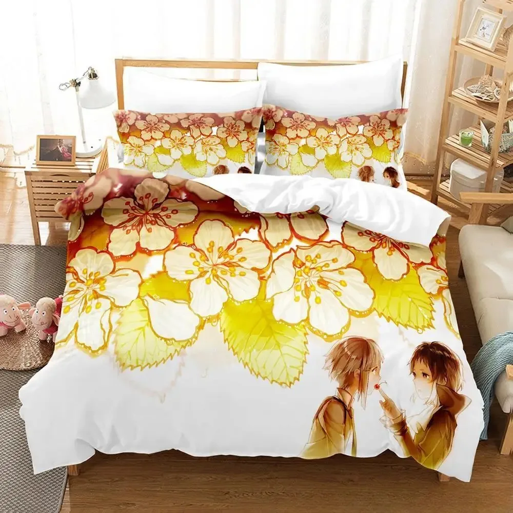 Fashion Bungou Stray Dogs S4 Bedding Set Cartoon Anime three-piece set Adult Kid Bedroom Duvet cover Sets 3D print Kawaii Anime
Fashion Bungou Stray Dogs S4 Bedding Set Cartoon Anime three-piece set Adult Kid Bedroom Duvet cover Sets 3D print Kawaii Anime