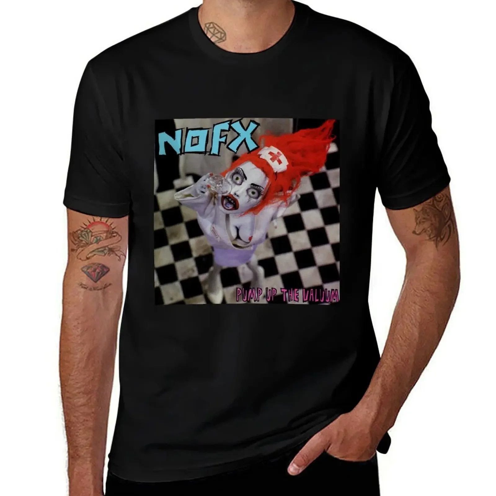 NOFX насос вверх значение футболка Обычная пользовательская футболка винтажная Мужская хлопковая футболка s
NOFX насос вверх значение футболка Обычная пользовательская футболка винтажная Мужская хлопковая футболка s