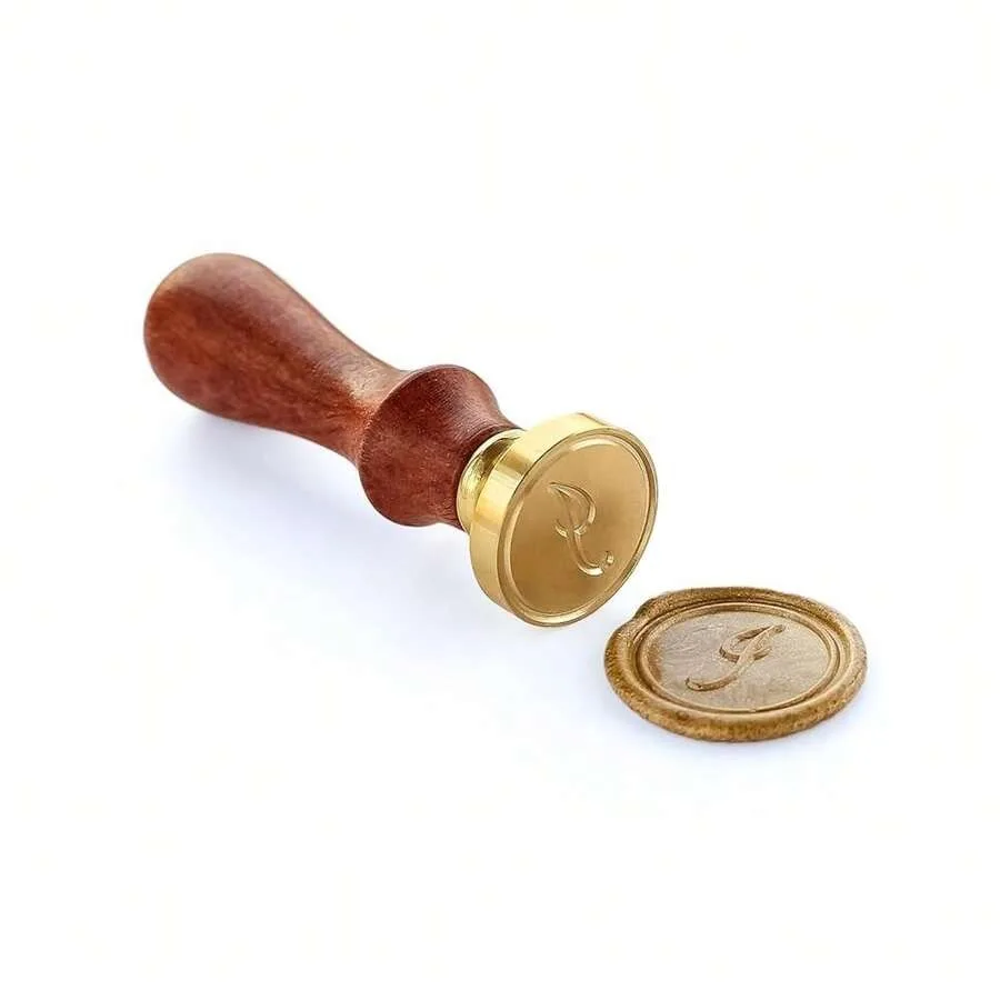 Wax Seal Stamper, Initial Handwritten Letter Alphabet I Stamp With Rosewood Handle, Decorating On Invitations Mail Envelopes Se
Wax Seal Stamper, Initial Handwritten Letter Alphabet I Stamp With Rosewood Handle, Decorating On Invitations Mail Envelopes Se