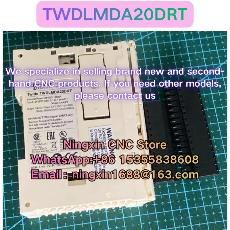 Новый оригинальный ПЛК TWDLMDA20DRT. Быстрая доставка.
Новый оригинальный ПЛК TWDLMDA20DRT. Быстрая доставка.