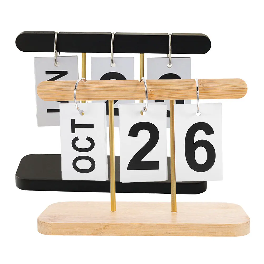 2Pcs Desktop Wooden Perpetual Calendar Rustic Hanging Design Easy Flip Date Tracker Farmhouse Modern Minimalist Office Home Desk
2Pcs Desktop Wooden Perpetual Calendar Rustic Hanging Design Easy Flip Date Tracker Farmhouse Modern Minimalist Office Home Desk