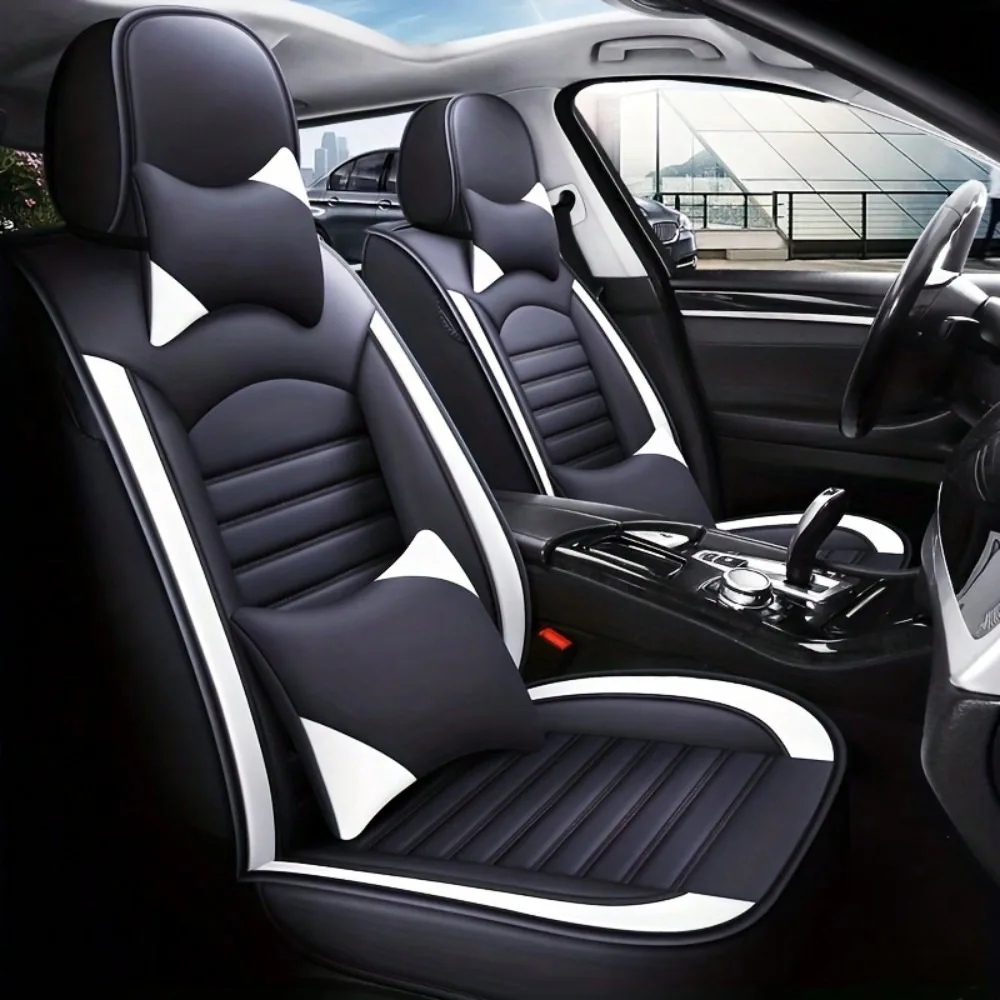 Чехлы на автомобильные сиденья, универсальные, подходят для седанов, люков и внедорожников, аксессуары для интерьера (1 чехол на переднее сиденье)
Чехлы на автомобильные сиденья, универсальные, подходят для седанов, люков и внедорожников, аксессуары для интерьера (1 чехол на переднее сиденье)