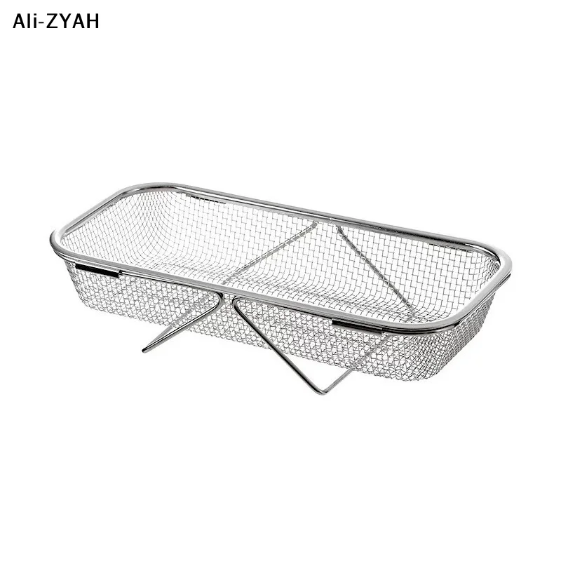 (YY)1Pc 2025 New Stainless Steel Kitchen Sink Telescopic Sink Draining Rack Multi-functional Tableware Vegetable Draining Rack
(YY)1Pc 2025 New Stainless Steel Kitchen Sink Telescopic Sink Draining Rack Multi-functional Tableware Vegetable Draining Rack