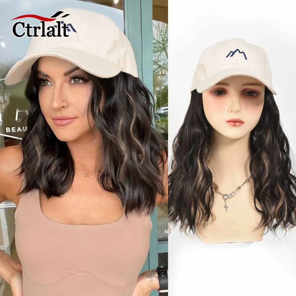 Synthetic Brown Highlight Blonde Wig Baseball Cap Long Straight Hair Wig Duck Tongue Cap Bobble Head Curly Hair Christmas Gift
Synthetic Brown Highlight Blonde Wig Baseball Cap Long Straight Hair Wig Duck Tongue Cap Bobble Head Curly Hair Christmas Gift