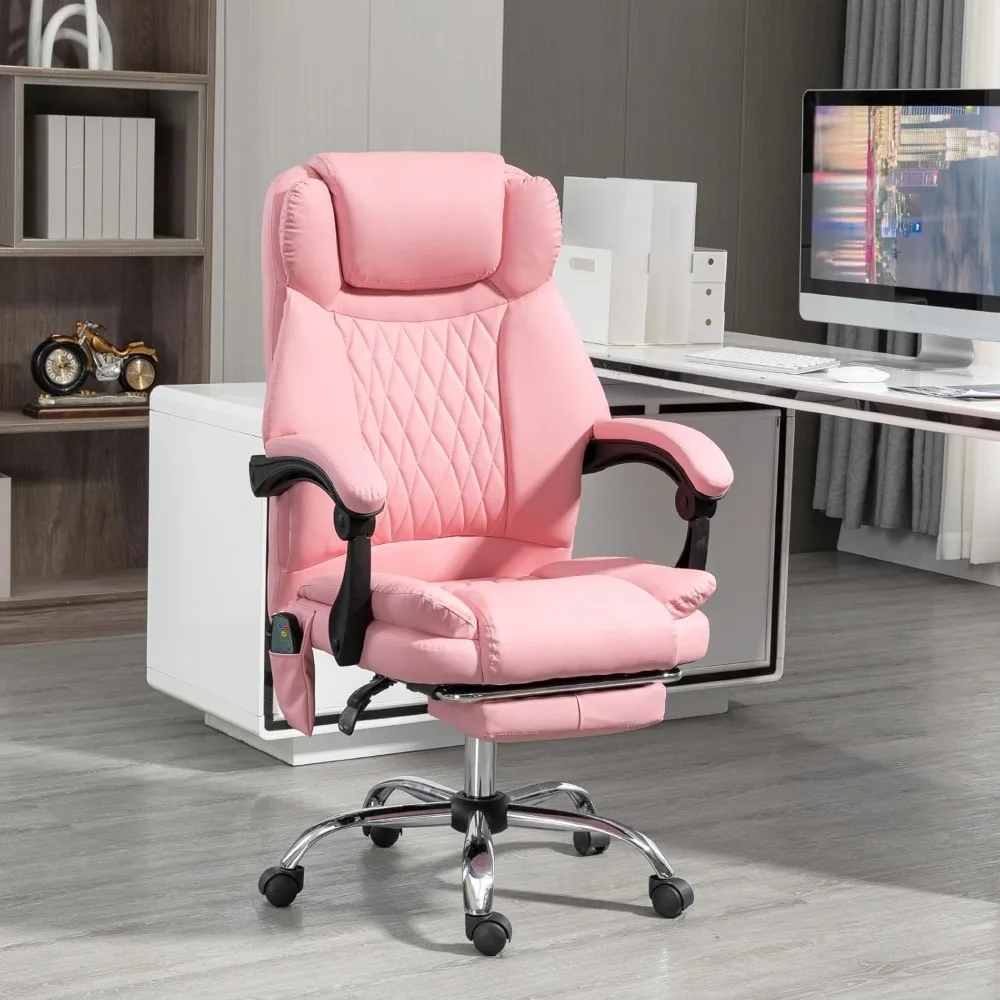 Massage Office Chair, Diamond-Stitched PU Leather Executive Office Chair High Back Massage Computer Desk Chair with Heated,
Massage Office Chair, Diamond-Stitched PU Leather Executive Office Chair High Back Massage Computer Desk Chair with Heated,