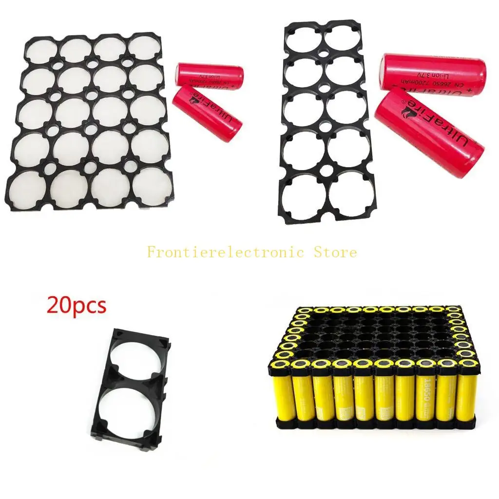 G8DB 20 Pieces 32650 Battery Holder Bracket Cell Safety Plastic Brackets for 32650 Batteries Anti Vibration Plastic Brackets
G8DB 20 Pieces 32650 Battery Holder Bracket Cell Safety Plastic Brackets for 32650 Batteries Anti Vibration Plastic Brackets