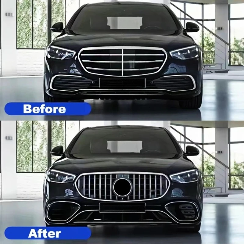 S-Class W223 2021 + facelift S63 AMG's most popular car bumper body bumper kit.
S-Class W223 2021 + facelift S63 AMG's most popular car bumper body bumper kit.