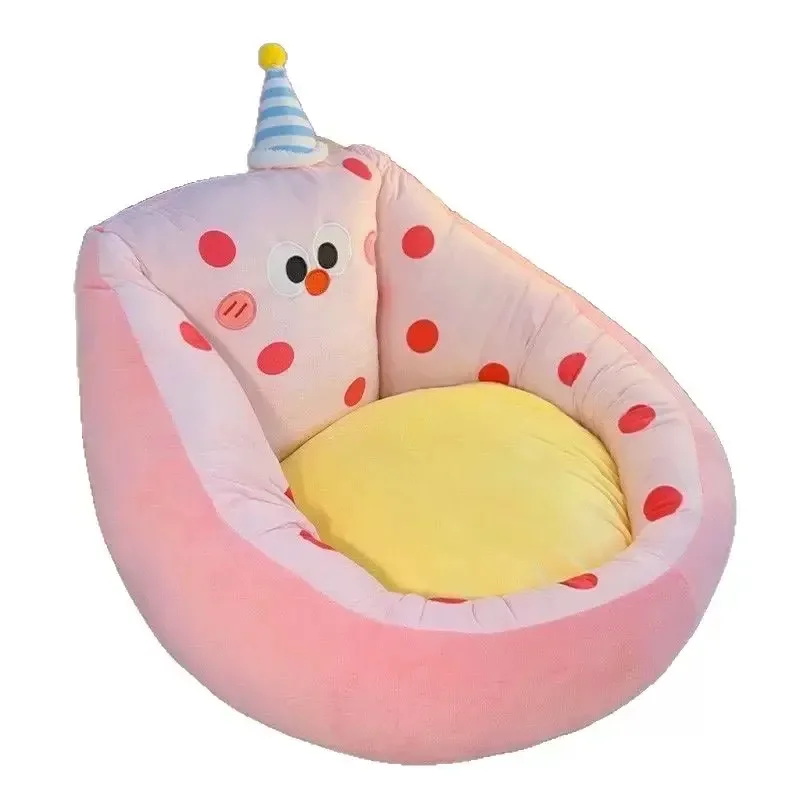 Fluffy chair with colorful polka dots | Plush lazy sofa cushions for bedrooms, living rooms, and playrooms
Fluffy chair with colorful polka dots | Plush lazy sofa cushions for bedrooms, living rooms, and playrooms
