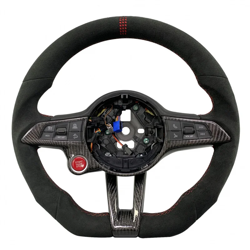 SAAR для Alfa Romeo Giulia Stelvio 2017-2019 изготовленный на заказ кронштейн рулевого колеса из углеродного волокна со светодиодным дисплеем об/мин (оновление внутри)
SAAR для Alfa Romeo Giulia Stelvio 2017-2019 изготовленный на заказ кронштейн рулевого колеса из углеродного волокна со светодиодным дисплеем об/мин (оновление внутри)