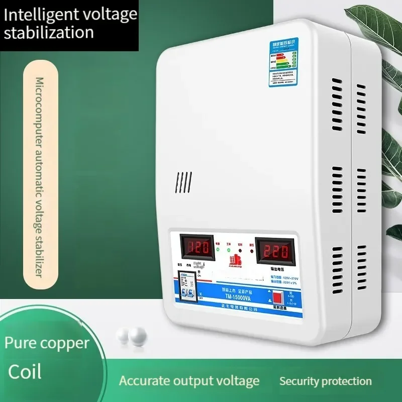 Voltage Regulator For 220vd High-Power 15000w Air Conditioner Full-Automatic Commercial Voltage Stabilizer Pure Copper Motor
Voltage Regulator For 220vd High-Power 15000w Air Conditioner Full-Automatic Commercial Voltage Stabilizer Pure Copper Motor