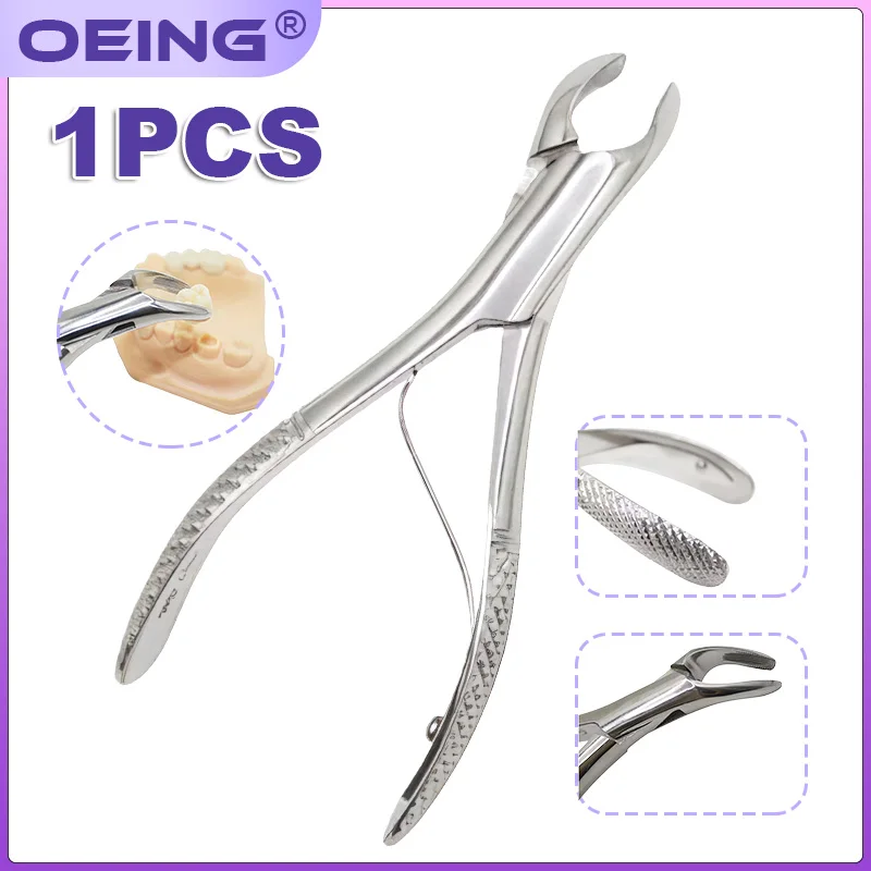 Dental Extraction Forceps Pediatric Deciduous Tooth Forceps Suitable for Maxillary and Mandibular Use Oral Extraction Instrument
Dental Extraction Forceps Pediatric Deciduous Tooth Forceps Suitable for Maxillary and Mandibular Use Oral Extraction Instrument