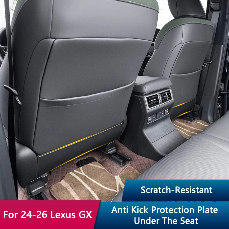 QHCP Car Seat Protection Kick Plate Seat Anti Kick Pad Rear Seat Protective Panel Fits For Lexus GX 2024-2026 Interior Accessory
QHCP Car Seat Protection Kick Plate Seat Anti Kick Pad Rear Seat Protective Panel Fits For Lexus GX 2024-2026 Interior Accessory