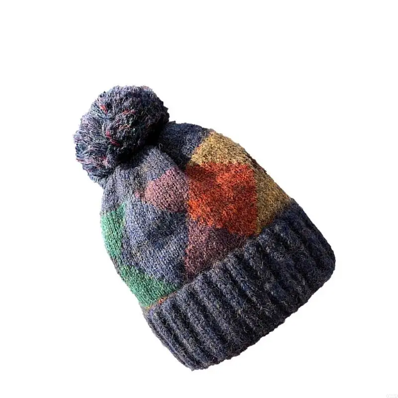 Q22D Color Blocked Pompoms Hat Breathable Acrylic Fibre Slouch Hat For Outdoor Wear
Q22D Color Blocked Pompoms Hat Breathable Acrylic Fibre Slouch Hat For Outdoor Wear