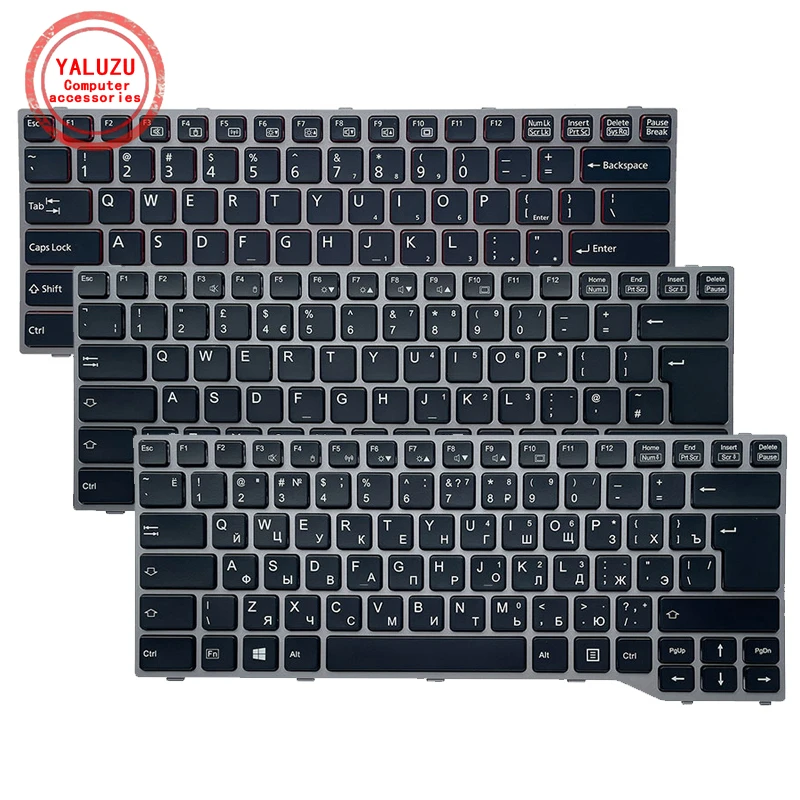 US/UK/RU English/Russian NEW Laptop Keyboard For Fujitsu Lifebook Q737 Q736 Q775 T725 T726
US/UK/RU English/Russian NEW Laptop Keyboard For Fujitsu Lifebook Q737 Q736 Q775 T725 T726