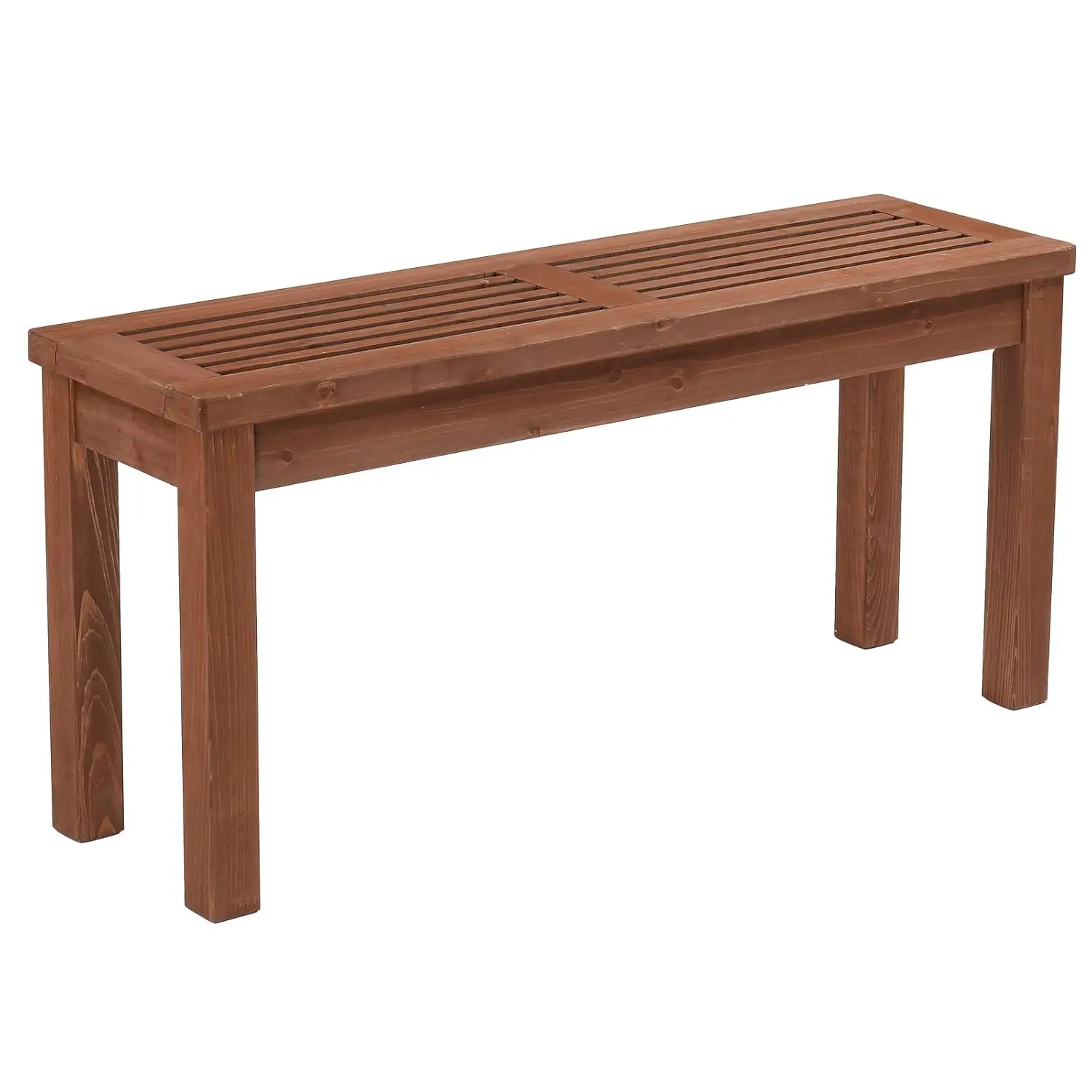 40in Backless Wooden Outdoor Bench for Patio Deck Entryway, Custom
40in Backless Wooden Outdoor Bench for Patio Deck Entryway, Custom