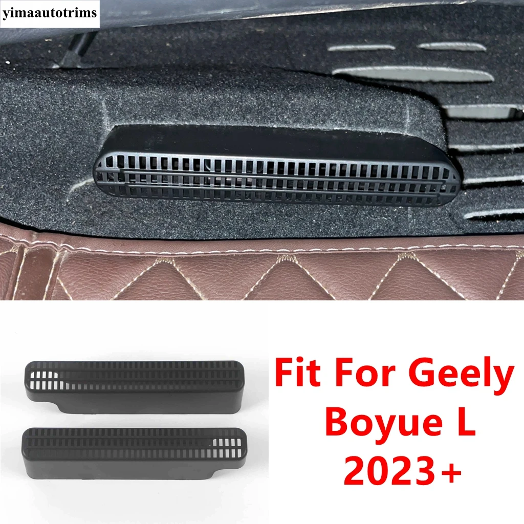 Car Rear Seat Under Floor Air AC Conditioning Vent Outlet Anti Dust Cover Refit Accessories Interior For Geely Boyue L 2023 2024
Car Rear Seat Under Floor Air AC Conditioning Vent Outlet Anti Dust Cover Refit Accessories Interior For Geely Boyue L 2023 2024