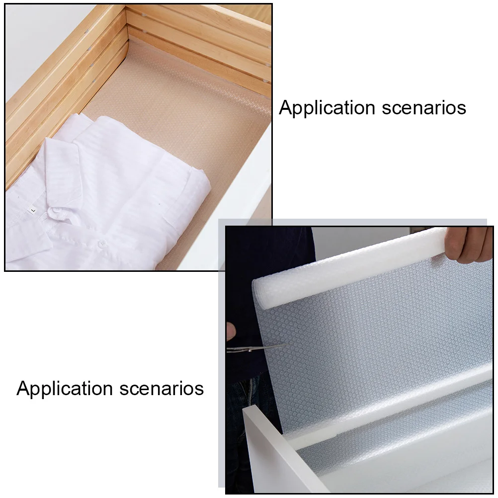 3 Rolls Oil Proof Mats EVA Waterproof Cabinet Drawer Liners Suitable Fridge Shelves Pantry Wardrobe Storage Solutions
3 Rolls Oil Proof Mats EVA Waterproof Cabinet Drawer Liners Suitable Fridge Shelves Pantry Wardrobe Storage Solutions