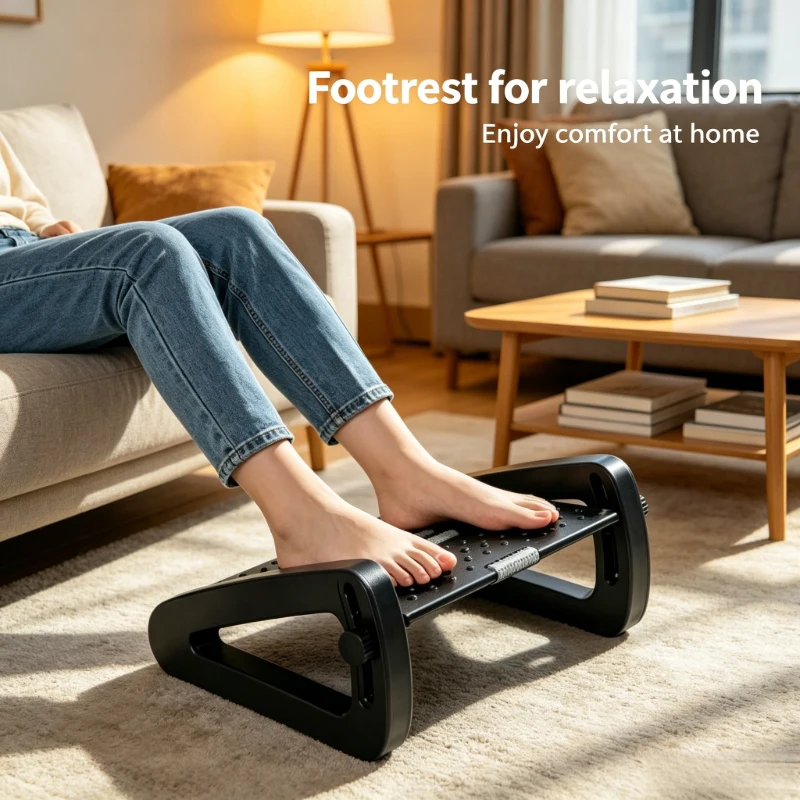 Portable Adjustable Ergonomic Foot Rest Under Desk, Black White Gray Available, Comfort Leg Stool for Work Study Daily Use
Portable Adjustable Ergonomic Foot Rest Under Desk, Black White Gray Available, Comfort Leg Stool for Work Study Daily Use