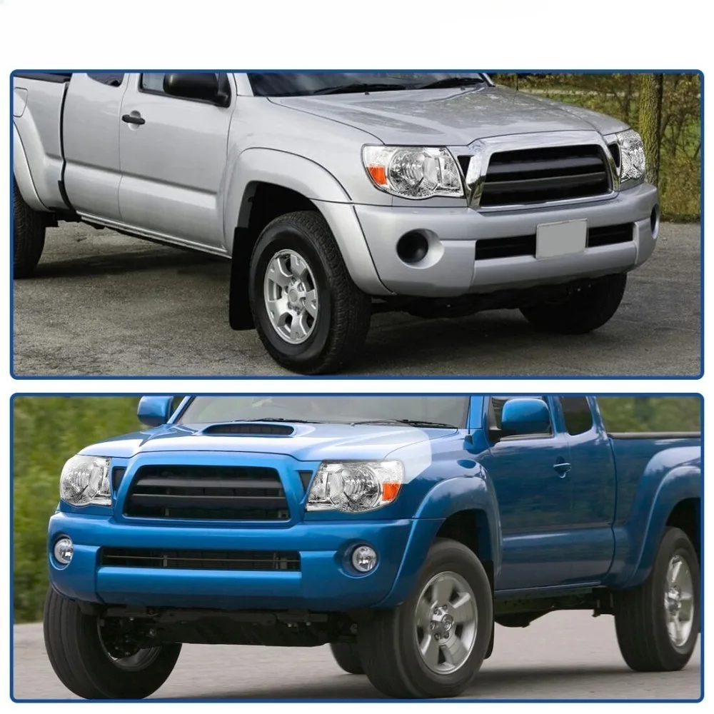 Headlights Assembly For 2005-2011 Toyota Tacoma Chrome Housing Amber Headlamps
Headlights Assembly For 2005-2011 Toyota Tacoma Chrome Housing Amber Headlamps