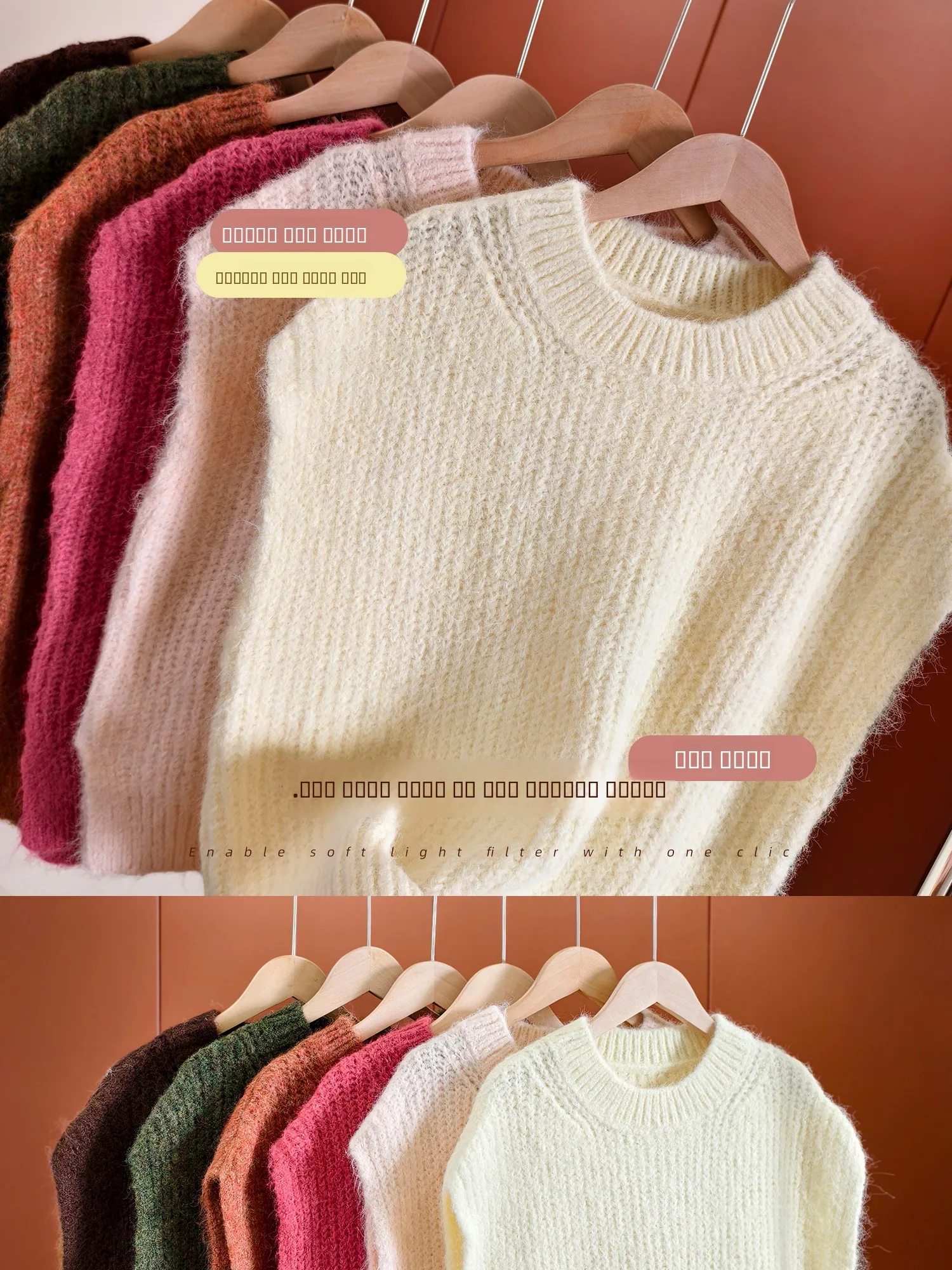 Filter Vest Long aggy Crt 3D Wheat Needle with Wool Loose round Ne Vest Faionable Women's Jaet Polyester Blend
Filter Vest Long aggy Crt 3D Wheat Needle with Wool Loose round Ne Vest Faionable Women's Jaet Polyester Blend