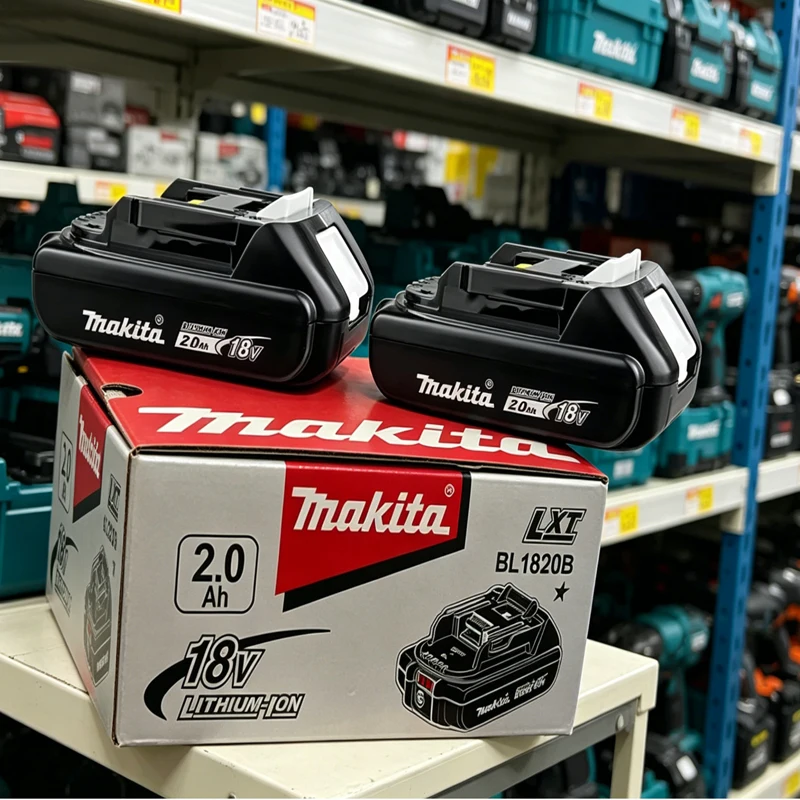 Makita 18V 2.0Ah Li-Ion Rechargeable Battery 18v drill Replacement Batteries BL1820
Makita 18V 2.0Ah Li-Ion Rechargeable Battery 18v drill Replacement Batteries BL1820