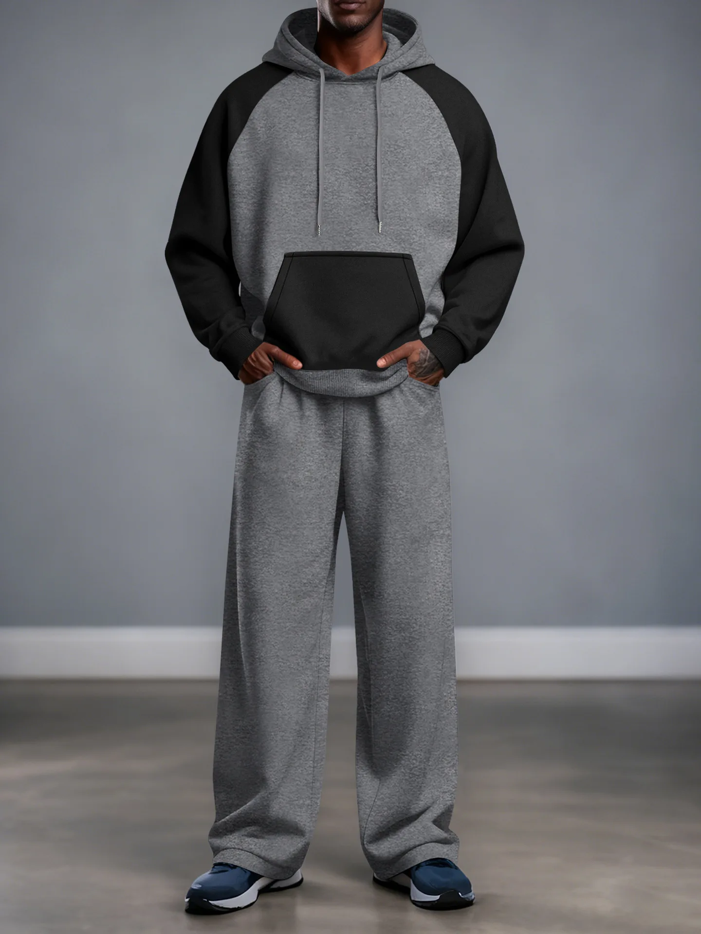 Новый мужской велюровый теплый комплект из двух предметов: худи с длинным рукавом и брюки, свободного кроя, больших размеров, для активного отдыха, спорта и бега, коллекция Осень/Зима 2024
Новый мужской велюровый теплый комплект из двух предметов: худи с длинным рукавом и брюки, свободного кроя, больших размеров, для активного отдыха, спорта и бега, коллекция Осень/Зима 2024