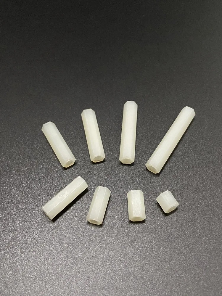 M3 Nylon Nuts Plastic Hex Bolts PA66 Insulated Isolation Pins PC Board Support Hexagonal Bolts And Nylon Nuts Set Standoff
M3 Nylon Nuts Plastic Hex Bolts PA66 Insulated Isolation Pins PC Board Support Hexagonal Bolts And Nylon Nuts Set Standoff