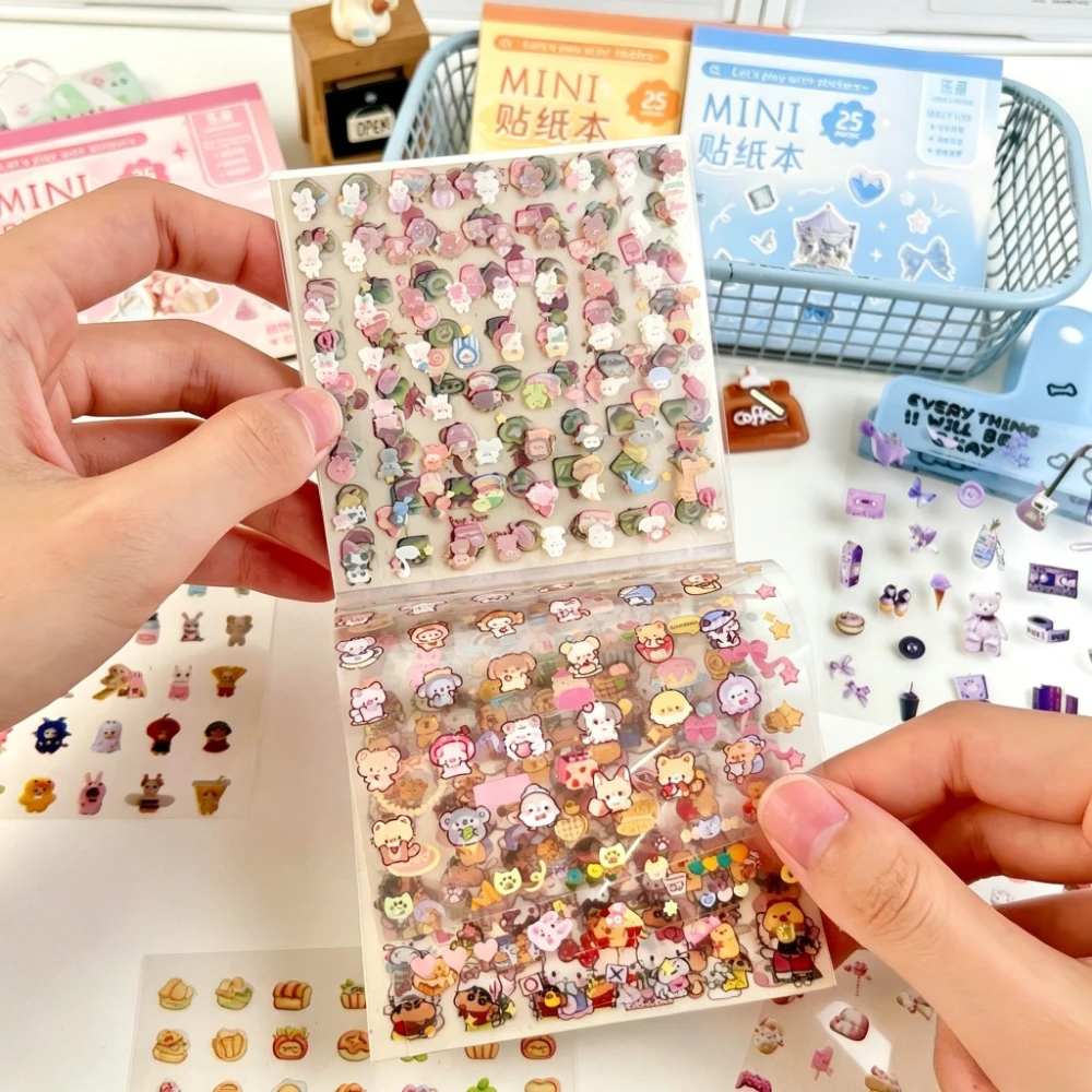 25Pcs Cute Cartoon Small Label PET Stickers Animal/Fruit Pattern Decor Sticker for DIY Journal Gift
25Pcs Cute Cartoon Small Label PET Stickers Animal/Fruit Pattern Decor Sticker for DIY Journal Gift