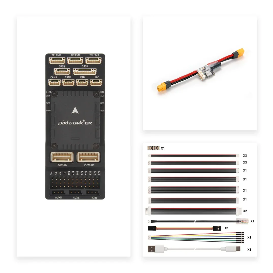 Holybro Pixhawk 6X ICM-45686 Управление полетом для радиоуправляемой модели/самолета/вертолета
Holybro Pixhawk 6X ICM-45686 Управление полетом для радиоуправляемой модели/самолета/вертолета