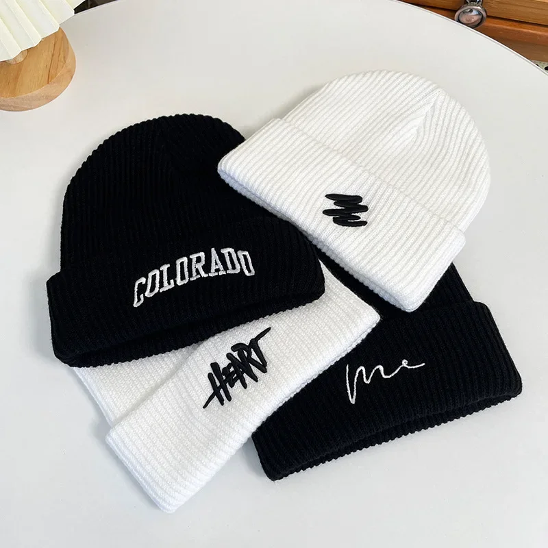 Winter Hats For Unisex Beanies Knitted Solid Cute Hat Lady Autumn Female Beanie Caps Warmer Bonnet Men Casual Cap
Winter Hats For Unisex Beanies Knitted Solid Cute Hat Lady Autumn Female Beanie Caps Warmer Bonnet Men Casual Cap