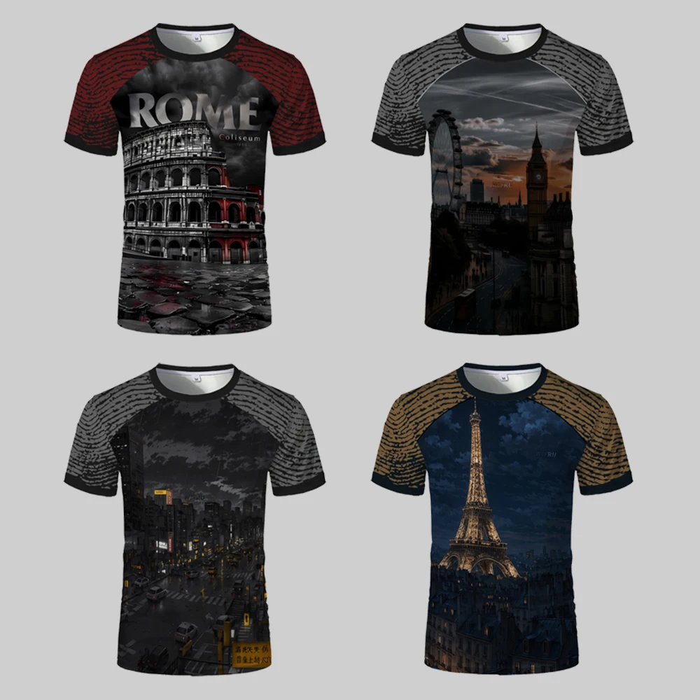 Gothic Dark Style Travel T-shirt Summer Men's Breathable Short Sleeve Round Neck Top 3D Printing Trendy Oversized Casual Tees
Gothic Dark Style Travel T-shirt Summer Men's Breathable Short Sleeve Round Neck Top 3D Printing Trendy Oversized Casual Tees