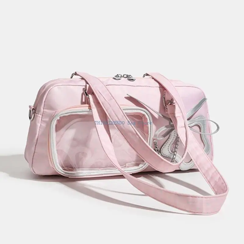 340D Harajuku Itabag Shoulder Bag Transparent Pocket Bag Women Itabag
340D Harajuku Itabag Shoulder Bag Transparent Pocket Bag Women Itabag