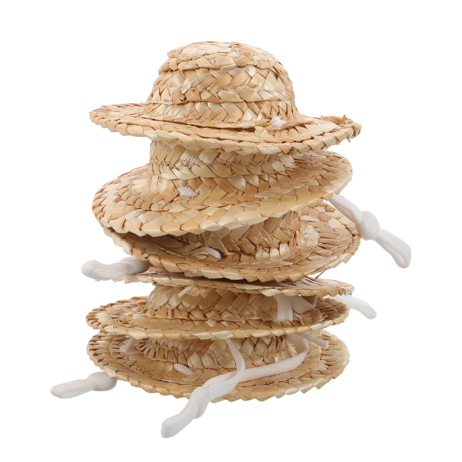10 Pcs Babystack Hat Hand Woven Caps Dollhouse Sombrero Decorations Straw Mini DIY Miniature Hats Beige Tiny Craft
10 Pcs Babystack Hat Hand Woven Caps Dollhouse Sombrero Decorations Straw Mini DIY Miniature Hats Beige Tiny Craft