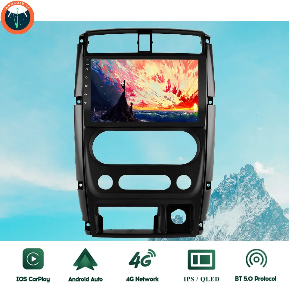 8Core 8G+128G Android 14 Car Radio Stereo Audio Video Tape For Suzuki Jimny 2005 - 2019 DVD Cassette Head Unit Carplay Auto DSP
8Core 8G+128G Android 14 Car Radio Stereo Audio Video Tape For Suzuki Jimny 2005 - 2019 DVD Cassette Head Unit Carplay Auto DSP