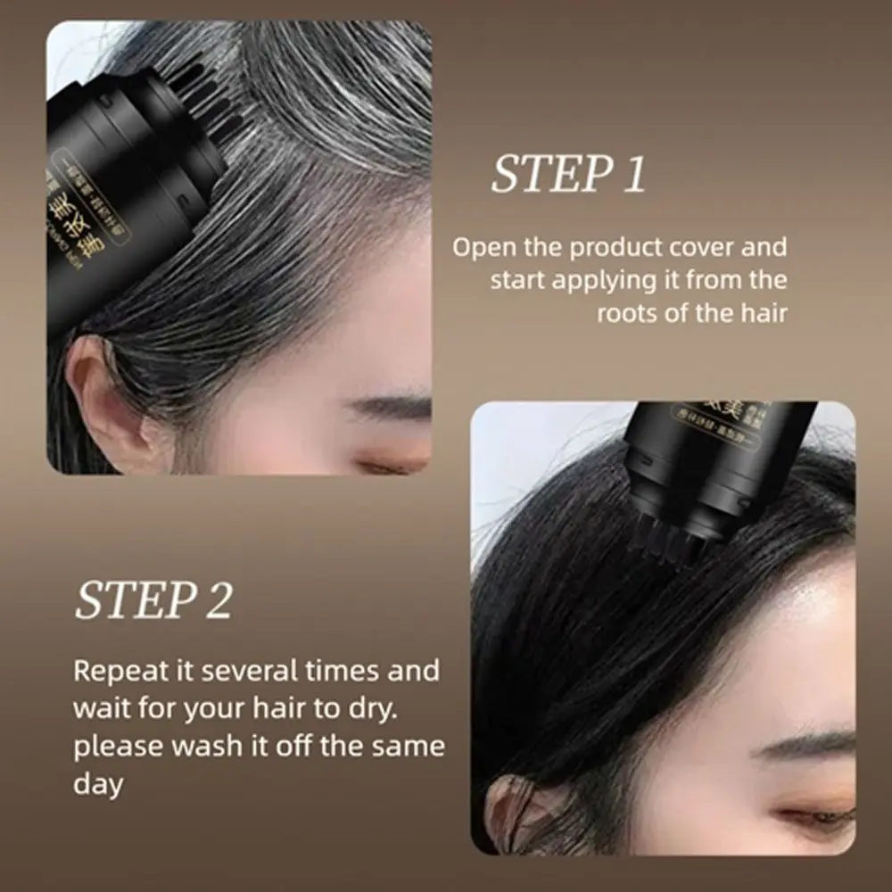 Новая водостойкая краска для волос, устойчивая к поту, черный цвет, 2 в 1, мгновенная краска, простая в использовании краска для волос, расческа-карандаш для покрытия седых волос
Новая водостойкая краска для волос, устойчивая к поту, черный цвет, 2 в 1, мгновенная краска, простая в использовании краска для волос, расческа-карандаш для покрытия седых волос