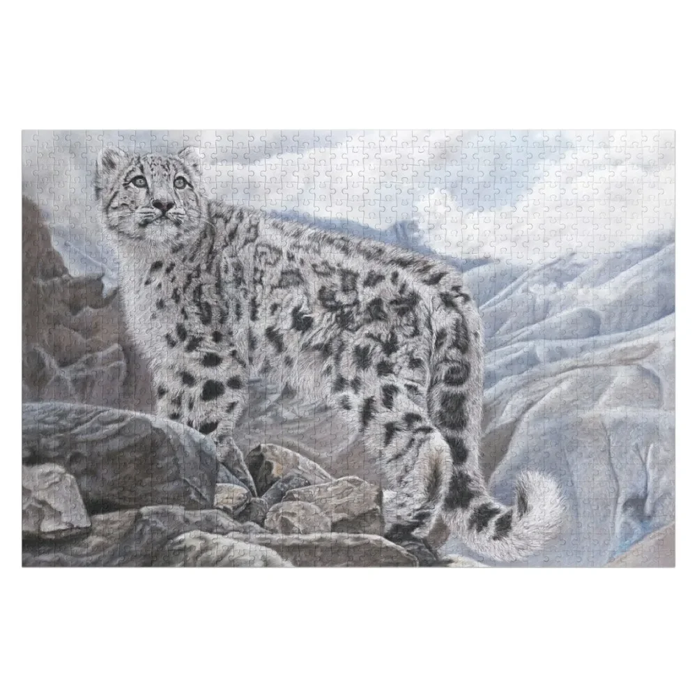 Snow leopard Jigsaw Puzzle Personalized Child Gift Wooden Jigsaws For Adults Photo Puzzle
Snow leopard Jigsaw Puzzle Personalized Child Gift Wooden Jigsaws For Adults Photo Puzzle
