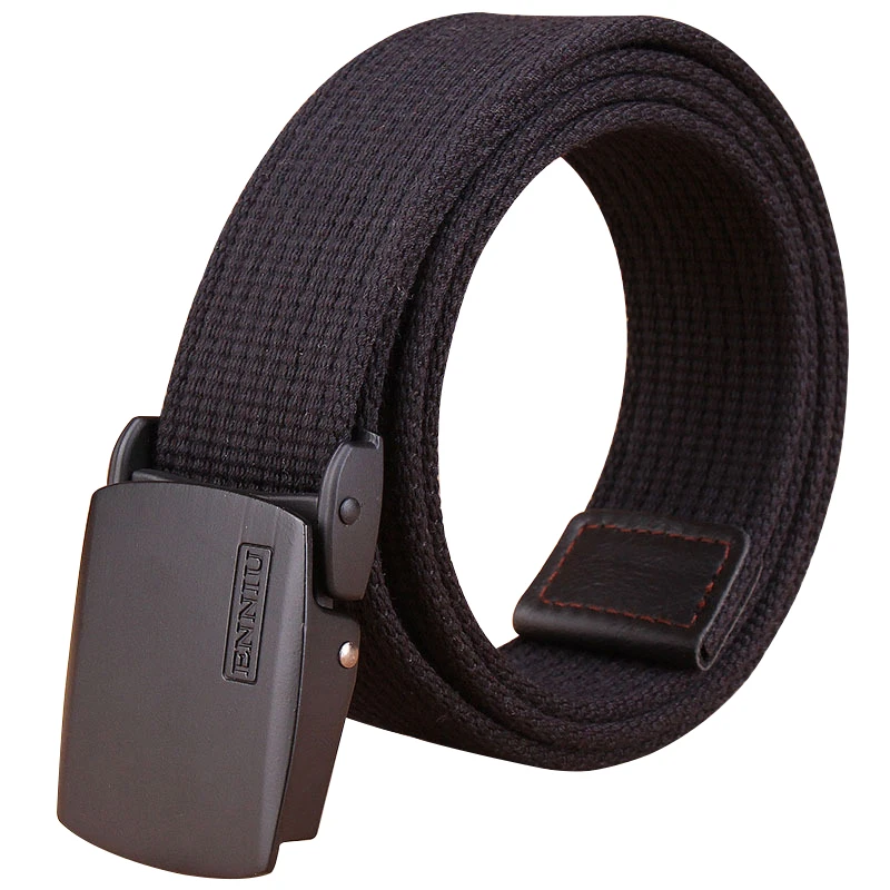 Thickening Canvas Belts Hight Quality Alloy Automatic Buckle Men Belts Outdoor Casual Men & Women Trend Jeans Belts
Thickening Canvas Belts Hight Quality Alloy Automatic Buckle Men Belts Outdoor Casual Men & Women Trend Jeans Belts