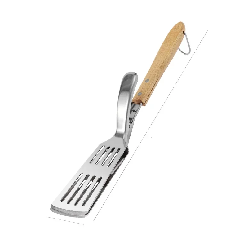 *Thickened stainless steel fish frying shovel clip, fried steak clip, kitchen food food clip, barbecue meat frying shovel
*Thickened stainless steel fish frying shovel clip, fried steak clip, kitchen food food clip, barbecue meat frying shovel