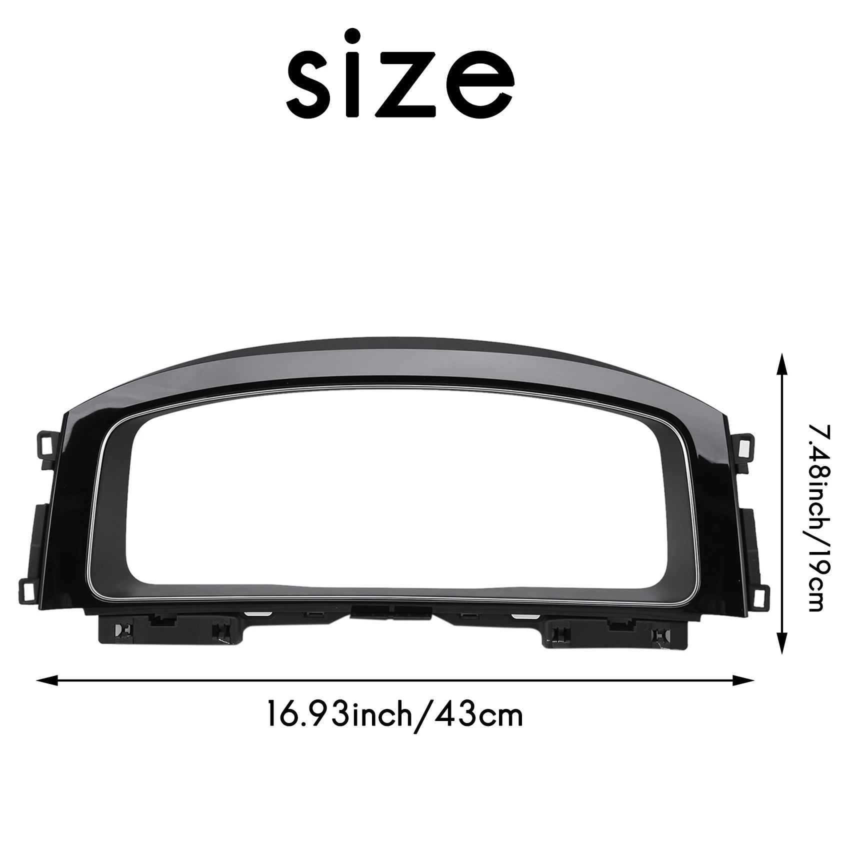 Car Meter Box LCD Instrument Shield LCD Meter Plaque Trim For Golf 7 MK7 R 5GG 854 377 AAH
Car Meter Box LCD Instrument Shield LCD Meter Plaque Trim For Golf 7 MK7 R 5GG 854 377 AAH