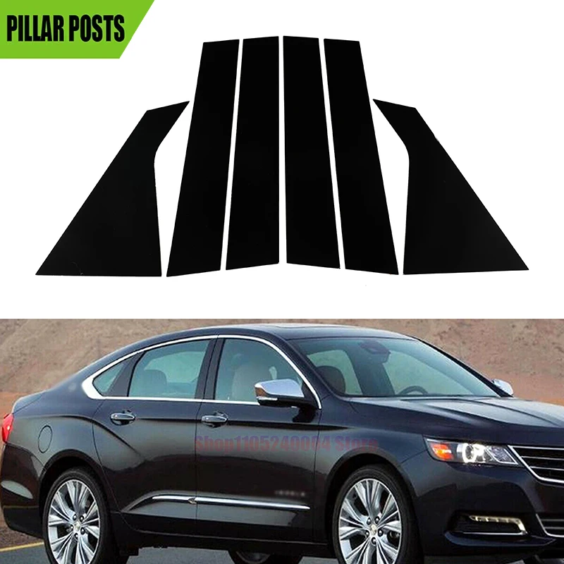 Gloss Black Pillar Posts Fit For Chevrolet Impala 2014 2015 2016 2017 2018 2019 2020 Window Cover Molding Door Trim Decor 6Pcs
Gloss Black Pillar Posts Fit For Chevrolet Impala 2014 2015 2016 2017 2018 2019 2020 Window Cover Molding Door Trim Decor 6Pcs