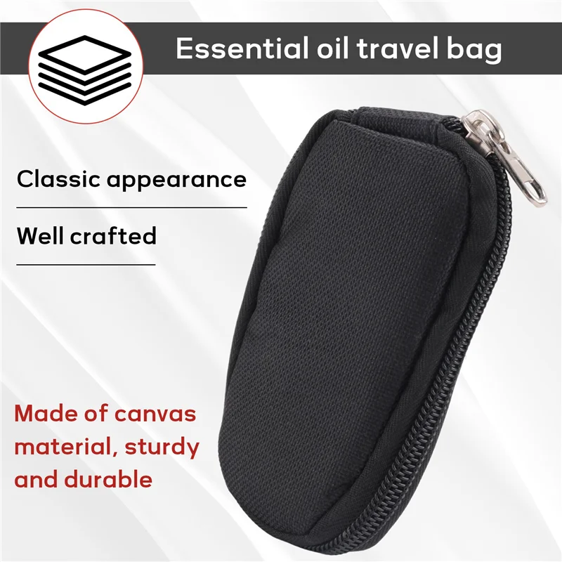 ABRT-Essential Oil Storage Bag, Key Chain Style Travel Bag Essential Oil Carrying Case Storage Bag 10 Bottles For 2/ML
ABRT-Essential Oil Storage Bag, Key Chain Style Travel Bag Essential Oil Carrying Case Storage Bag 10 Bottles For 2/ML