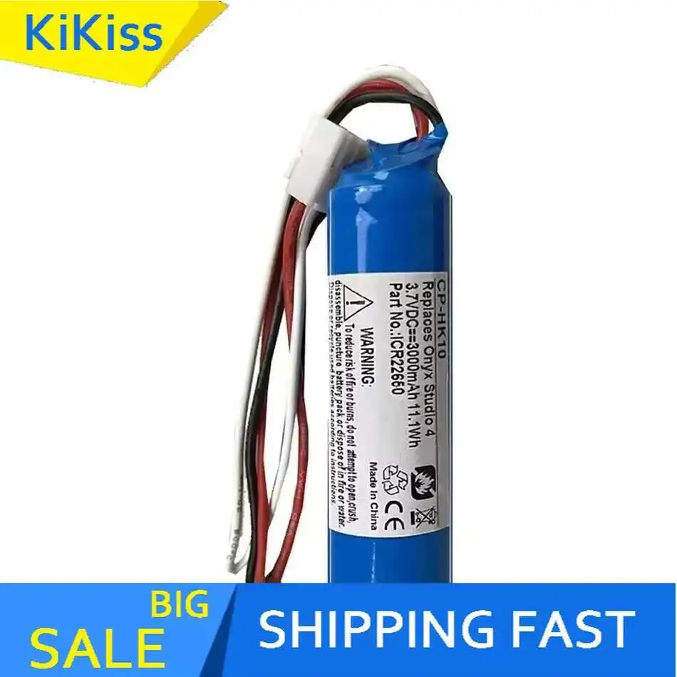 Battery ICR22650 3000Mah For HARMAN KARDON Onyx Studio 4 Studio4 ICR 22650 Speaker Batteries
Battery ICR22650 3000Mah For HARMAN KARDON Onyx Studio 4 Studio4 ICR 22650 Speaker Batteries