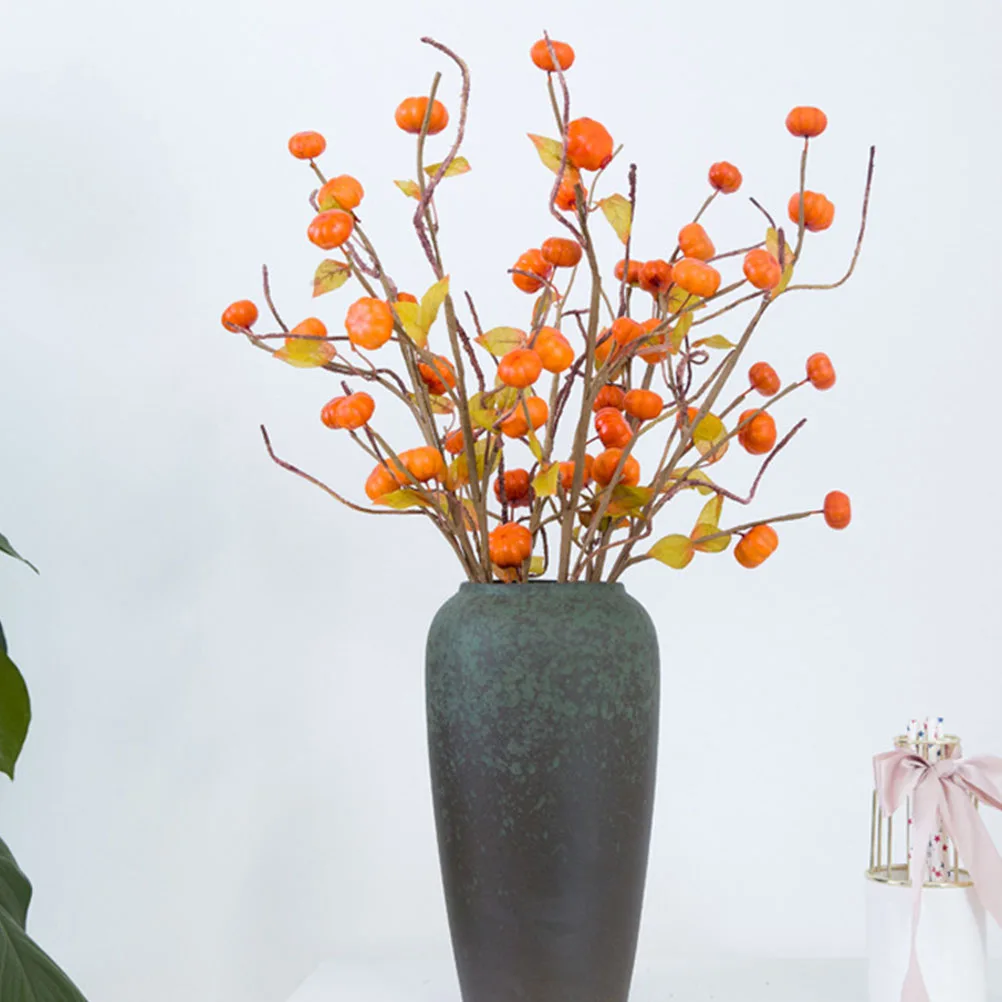 3Pcs Artificial Pumpkin Branches Fall Decor Pumpkin Berry Stems Halloween Table Centerpiece
3Pcs Artificial Pumpkin Branches Fall Decor Pumpkin Berry Stems Halloween Table Centerpiece